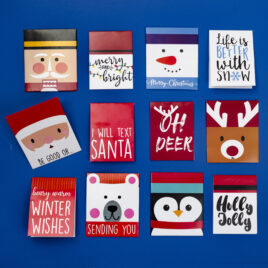 Sobre Gift Card Personajes Navidad
