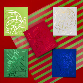 090 Sobre Gift Card Estampado NAVIDAD