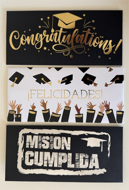 508 Sobre Billete Línea GRADUACION